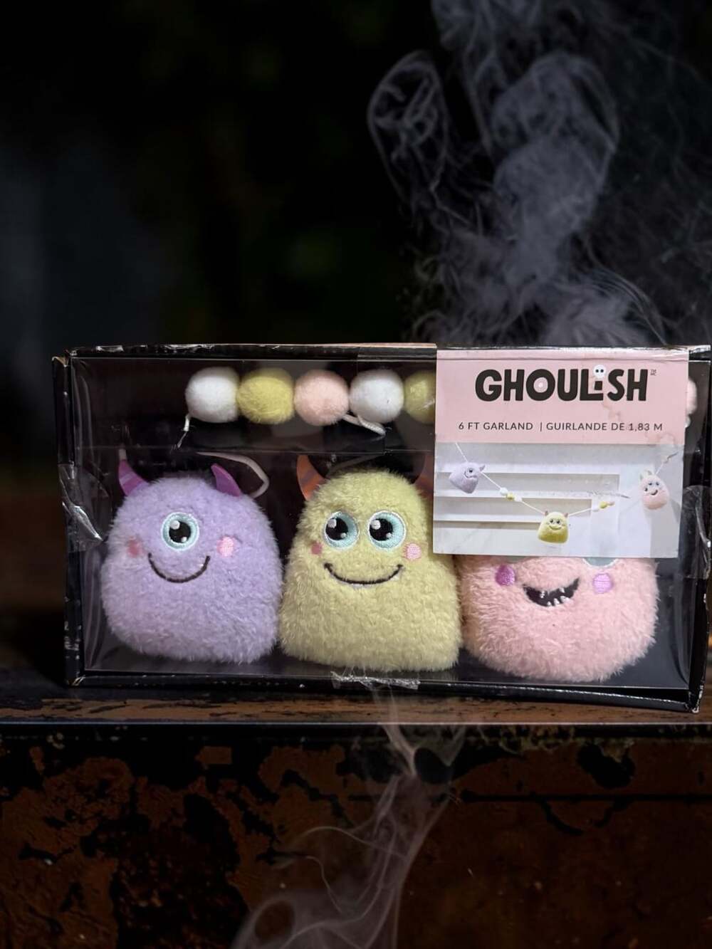 Ghoulish 6 Ft Monster Garland Size 6 FT Multi
